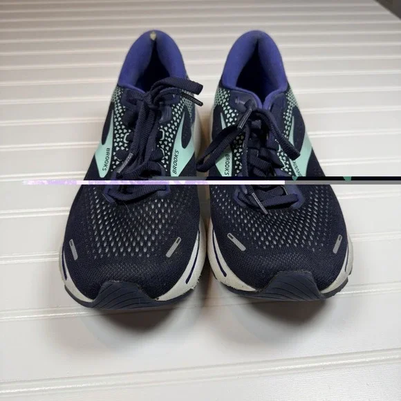Brooks Ghost 14 Women's 9.5 Peacoat Yucca Blue GUC No Insoles - Picture 5 of 9